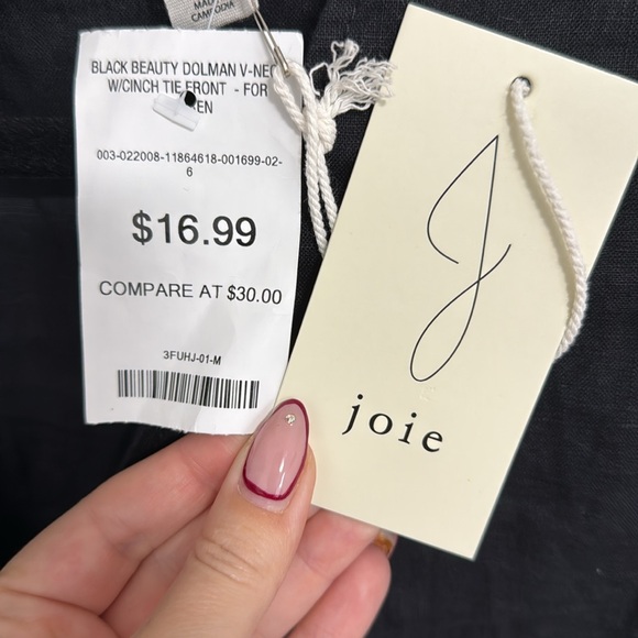 BNWT Joie Linen Top - Picture 6 of 6